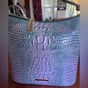 NWT Brahmin Katie VIOLA SOLID Crossbody Bag